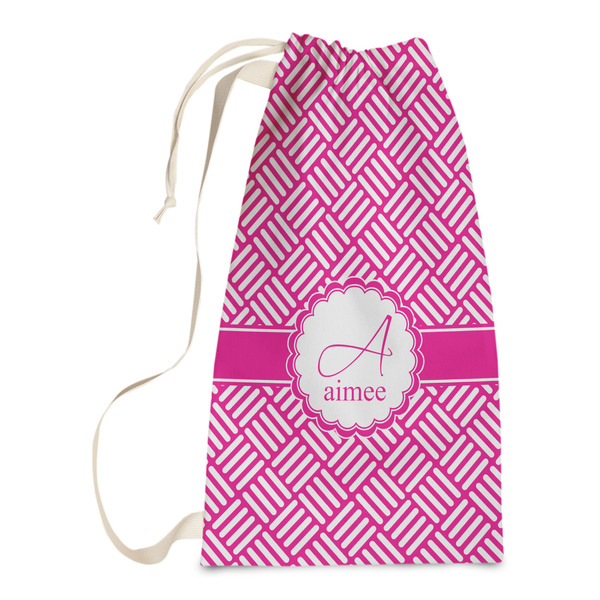Custom Square Weave Laundry Bags - Small (Personalized)