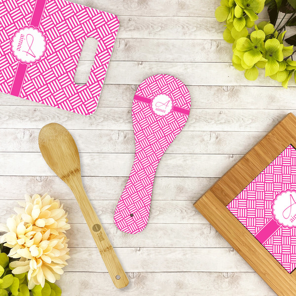 Square Weave Spoon Rest Trivet - LIFESTYLE