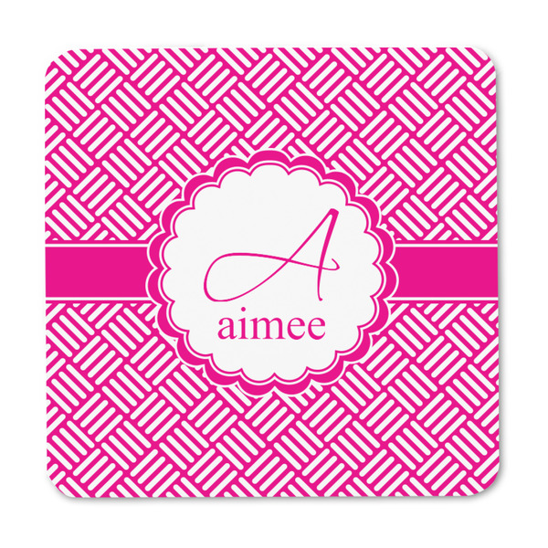 Square Weave Square Fridge Magnet - FRONT