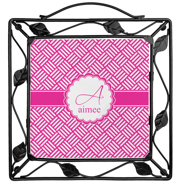Custom Square Weave Square Trivet (Personalized)