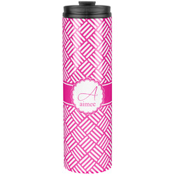Square Weave Stainless Steel Skinny Tumbler - 20 oz (Personalized)