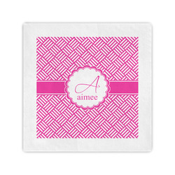 Square Weave Cocktail Napkins (Personalized)