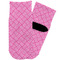 Square Weave Toddler Ankle Socks - Single Pair - Front and Back
