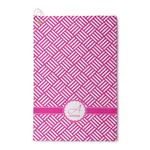 Square Weave Waffle Weave Golf Towel (Personalized)