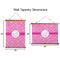 Square Weave Wall Hanging Tapestries - Parent/Sizing