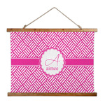 Square Weave Wall Hanging Tapestry - Wide (Personalized)