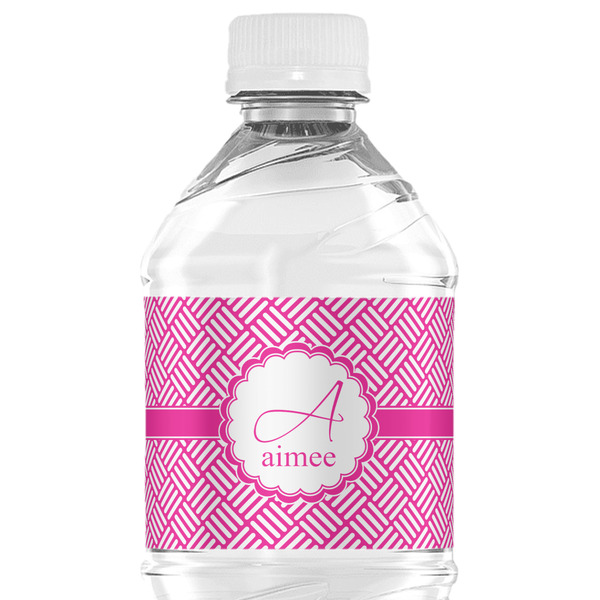 Custom Square Weave Water Bottle Labels - Custom Sized (Personalized)