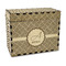 Square Weave Wood Recipe Box - Laser Engraved (Personalized)