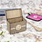 Square Weave Wood Recipe Boxes - Lifestyle