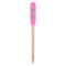 Square Weave Wooden Food Pick - Paddle - Single Pick