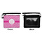 Square Weave Wristlet ID Cases - Front & Back