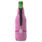 Square Weave Zipper Bottle Cooler - BACK (bottle)