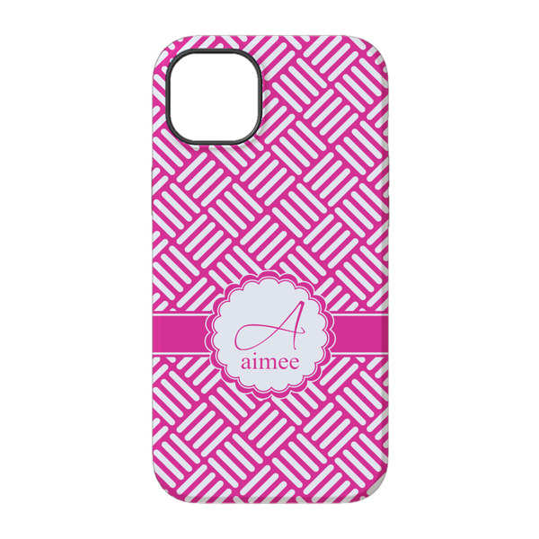 Square Weave iPhone 14 Pro Tough Case - Back