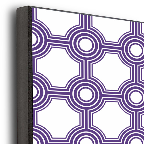 Connected Circles 11x14 Wood Print - Closeup