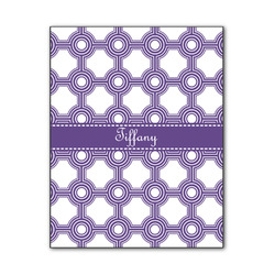 Connected Circles Wood Print - 11x14 (Personalized)