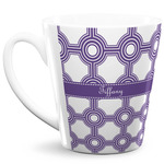 Connected Circles 12 Oz Latte Mug (Personalized)