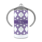 Connected Circles 12 oz Stainless Steel Sippy Cup (Personalized)