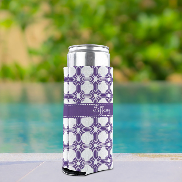 Connected Circles Can Cooler - Tall 12oz - In Context