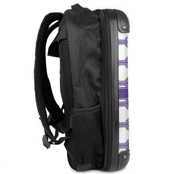 Connected Circles 13" Hard Shell Backpacks - Side View
