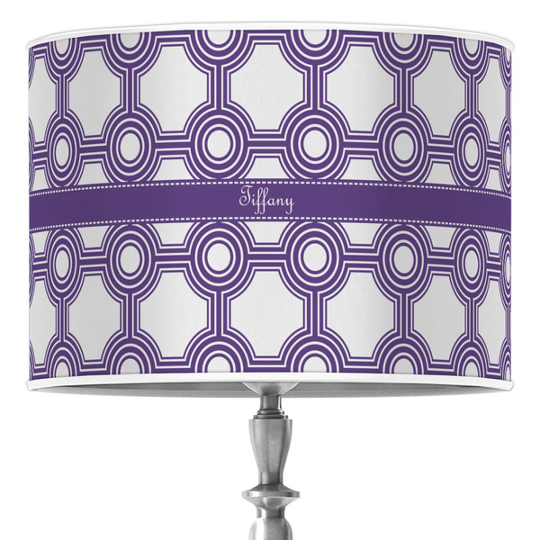 Custom Connected Circles Drum Lamp Shade (Personalized)