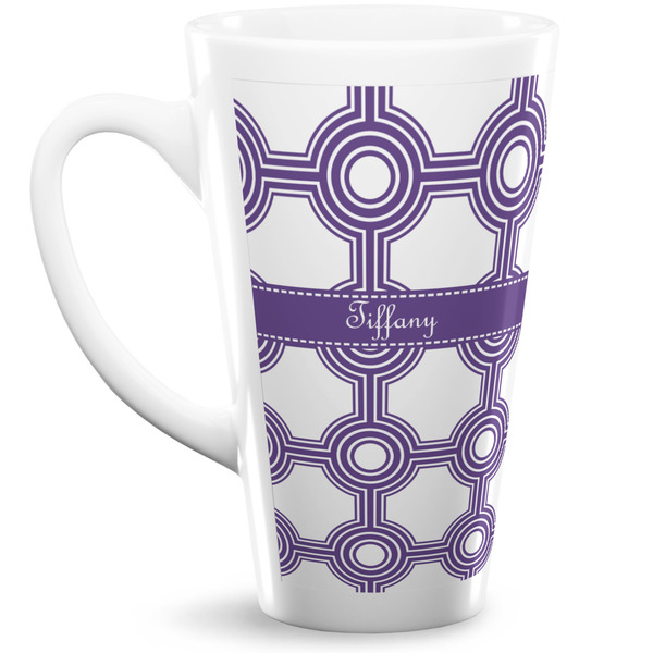 Custom Connected Circles Latte Mug (Personalized)