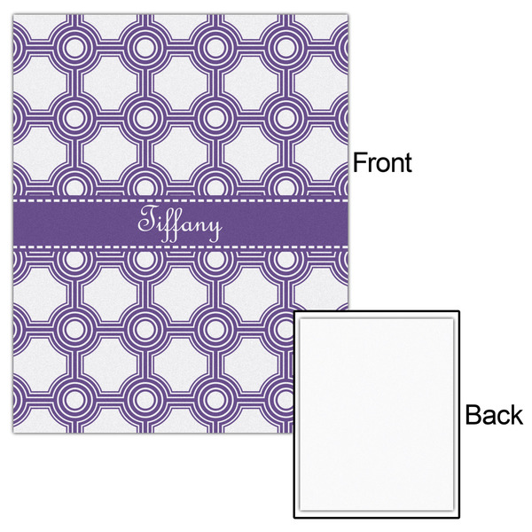 Connected Circles 16x20 - Matte Poster - Front & Back