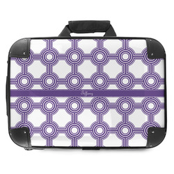 Connected Circles Hard Shell Briefcase - 18" (Personalized)