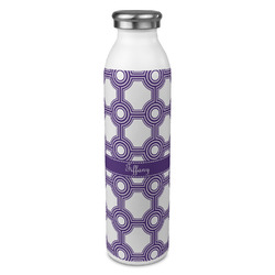 Connected Circles 20oz Stainless Steel Water Bottle - Full Print (Personalized)