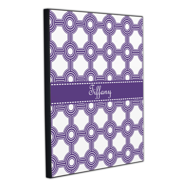 Connected Circles 20x24 Wood Print - Angle View