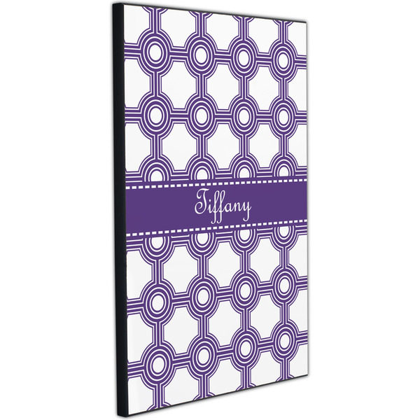 Connected Circles 20x30 Wood Print - Angle View