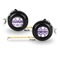 Connected Circles 6-Ft Pocket Tape Measure with Carabiner Hook - Front and Back