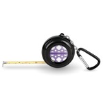 Connected Circles Pocket Tape Measure - 6 Ft w/ Carabiner Clip (Personalized)