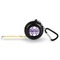 Connected Circles 6-Ft Pocket Tape Measure with Carabiner Hook - Front