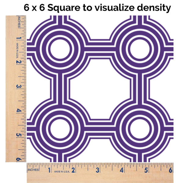 Connected Circles 6x6 Swatch of Fabric
