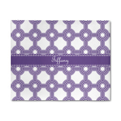 Connected Circles 8' x 10' Indoor Area Rug (Personalized)