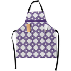 Connected Circles Apron With Pockets w/ Name or Text