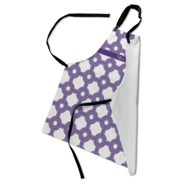 Connected Circles Apron - Folded