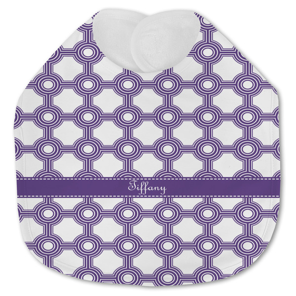 Connected Circles Baby Bib - AFT closed