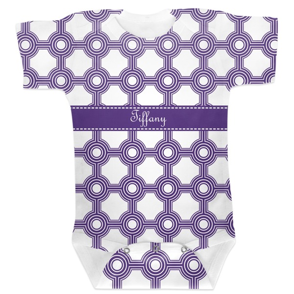 Custom Connected Circles Baby Bodysuit 0-3 (Personalized)