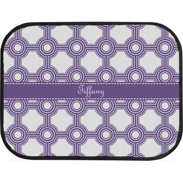 Connected Circles Back Seat Car Mat