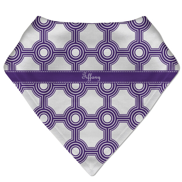 Custom Connected Circles Bandana Bib (Personalized)