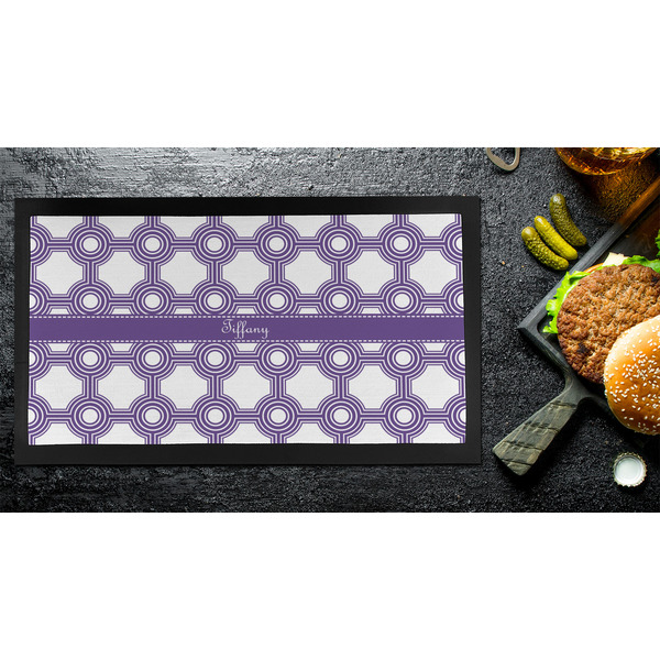 Connected Circles Bar Mat - Small - LIFESTYLE