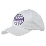 Connected Circles Baseball Cap - White (Personalized)