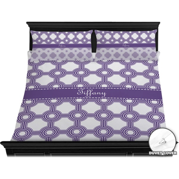 Connected Circles Bedding Set (King) - Duvet