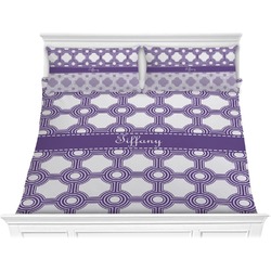 Connected Circles Comforter Set - King (Personalized)