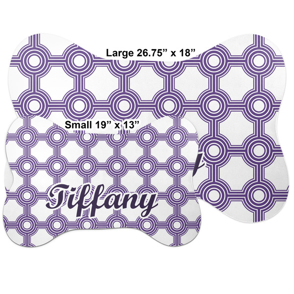 Connected Circles Bone Shaped Mat Comparison