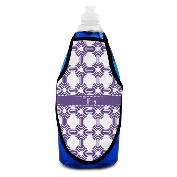 Connected Circles Bottle Apron - Soap - FRONT