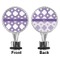 Connected Circles Bottle Stopper - Front and Back