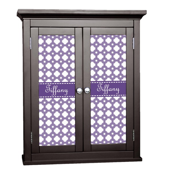Custom Connected Circles Cabinet Decal - Medium (Personalized)