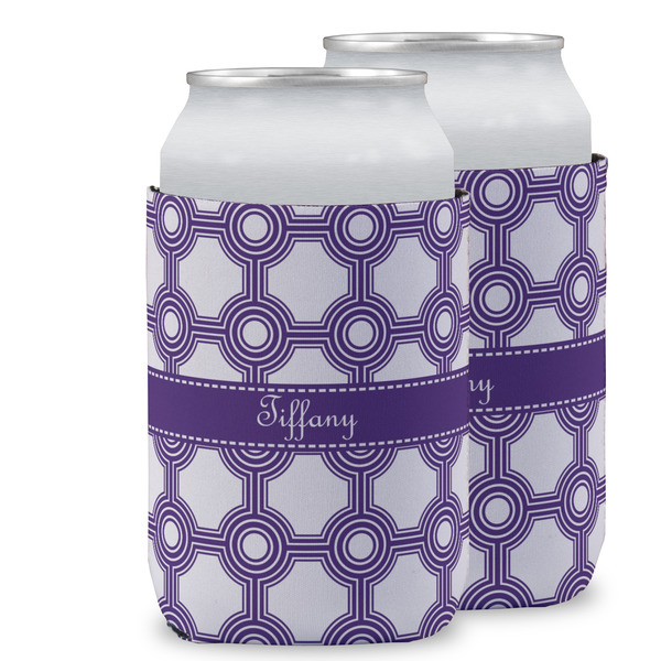 Custom Connected Circles Can Cooler (12 oz) w/ Name or Text